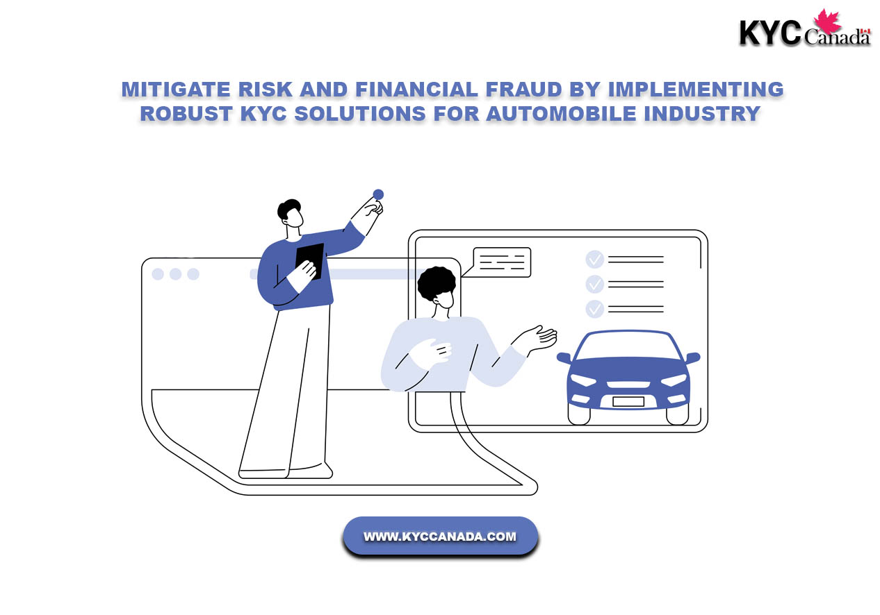 KYC Solutions For Canadian Automobile Industry